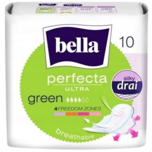 Bella Podpaski Perfecta Ultra Green 2x 10 szt