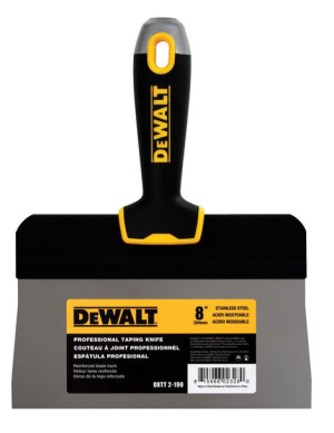Szpachelka Do Gipsu Nierdzewna Soft Grip 8" Dewalt