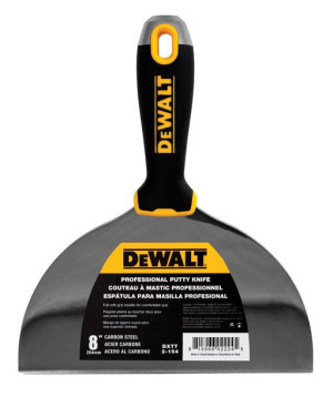Szpachelka Stal Węglowa Uchwyt Soft Grip 8" Dewalt