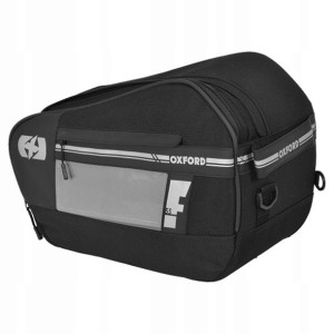 Sakwy tekstylne (55L) F-1 P55 OXFORD kolor czarny