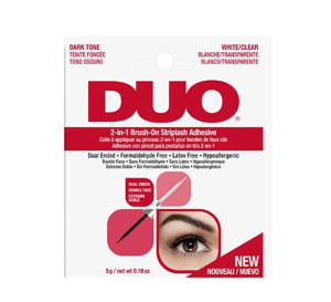 DUO 2w1 klej do rzęs 5g #White/Black