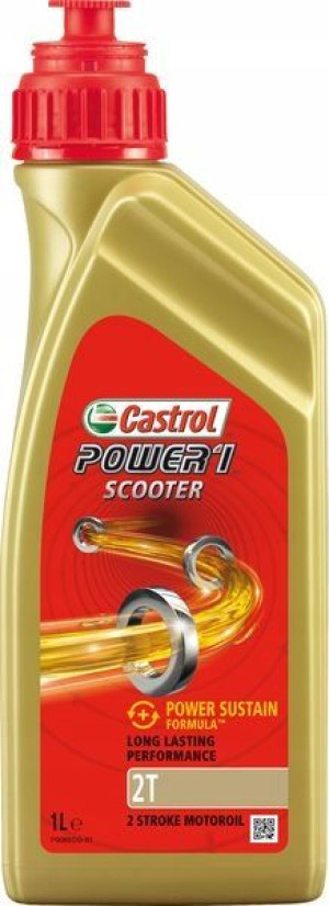 Olej do silników 2T CASTROL Power 1 Scooter 1l TC+