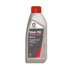 Olej przekładniowy mineralny COMMA EP 80W90 GL4 1L
