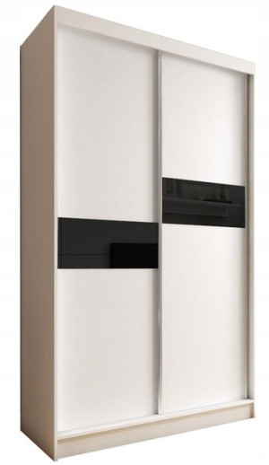 Szafa przesuwna dwudzwiowa szkło lacobel 150 cm
