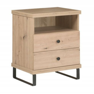 Stolik szafka nocna na nóżkach z szufladami 48 cm