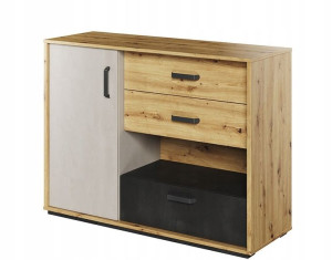 Komoda mała 120 cm z szufladami meble młodzieżowe
