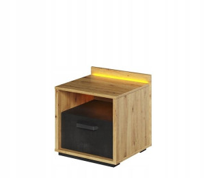 Stolik nocny szafka 45 cm meble młodzieżowe loft