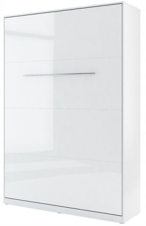 Łóżko chowane zamykane w szafie 200x140 Połysk