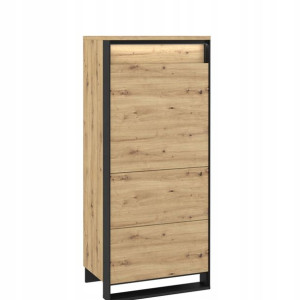 Komoda wąska do Salonu mała szafka 60cm Loft QUANT