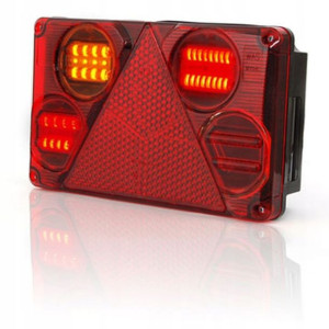 Lampa tył zespolona L 12-24V ze św. przeciwmg WAS