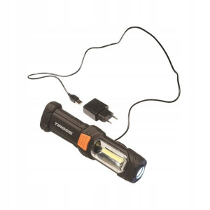 Latarka TS-1848 3W COB LED Magnes Wieszak 2600mAh