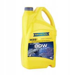 Olej przekładniowy RAVENOL MZG 4L SAE 80