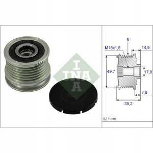 Koło pasowe alternatora MERCEDES C T-MODEL C T-MOD