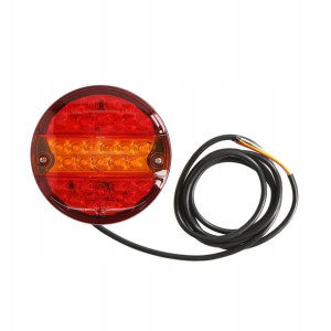 Lampa tył zespolona okrągła L/P LED 12/24V bez obc