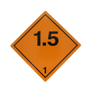 Tablica informacyjna, ADR Nr 1,5 CARGOPARTS CARGO-