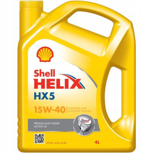 Olej SHELL Helix HX5 15W40 4 Litry