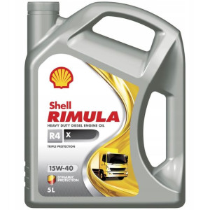 Olej silnikowy SHELL RIMULA R4 X 15W40 5L