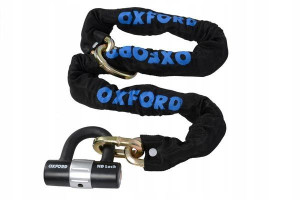 Łańcuch z zapięciem OXFORD Chain8 kolor czarny