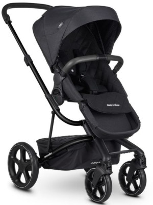 Easywalker Harvey 3 wózek spacerowy Premium Jet Black All Black