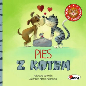 Ach te zwierzaki Pies z kotem AWM bcd