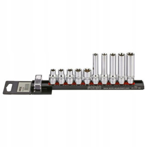 Zestaw nasadek 10szt 1/4'' 3/8'' 6-kątne Sonic 201