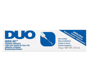 DUO klej do rzęs QUICK-SET 14g #White/Clear