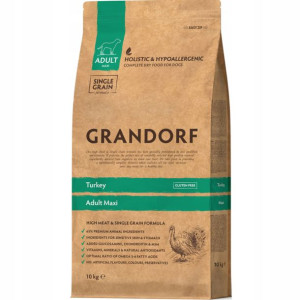 GRANDORF ADULT MAXI BREED karma psów indyk 10kg