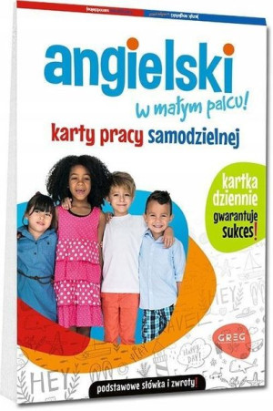 Angielski w małym palcu! GREG Karty pracy samodz
