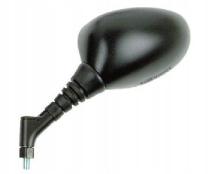 Lusterko lewe 10mm g. prawostronny k. czarny MBK;