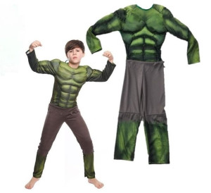 Strój Przebranie Hulk Potwór Mutant 122/128