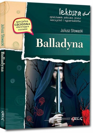 Balladyna GREG Słowacki miękka z opracowaniem
