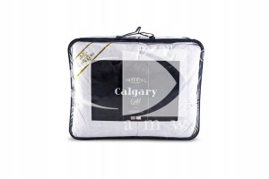 AMW Kołdra Calgary Gold 160x200 1225g Puch Kaczy