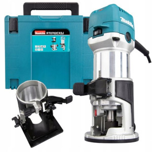 Frezarko-wycinarka Makita RT0702CX2J 710W + Makpac