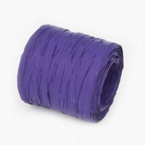 RAFIA syntetyczna 10m SUPER 32.dk.violet