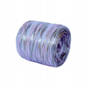 RAFIA syntetyczna 10m SUPER 38.pink/slver/gold