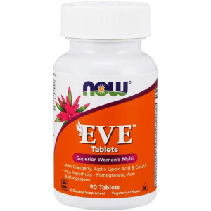 NOW Foods EVE WOMEN'S MULTI VIT MULTIWITAMINA dla KOBIET dziewczyn Dla Niej