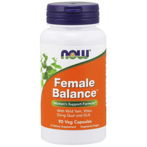NOW Foods Female Balance Kobieca Równowaga Niepokalanek GLA DONG QUAI Dla K