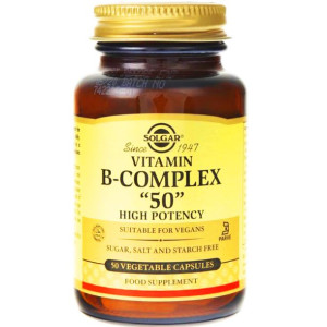 SOLGAR B-50 complex Witamina B kompleks witamin z grupy B- suplement diety-