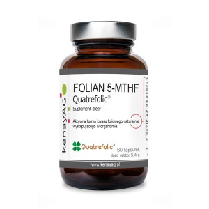 Kenay FOLIAN 5-MTHF Quatrefolic 60 kapsułek