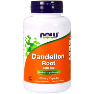 NOW Foods Dandelion Root MNISZEK LEKARSKI - 500mg - suplement diety - 100 k