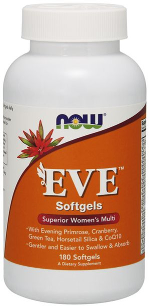 NOW Foods EVE WOMEN'S MULTI VIT MULTIWITAMINA dla KOBIET dziewczyn Dla Niej