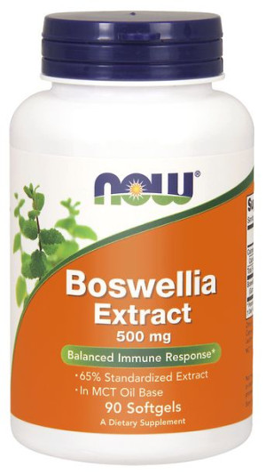 NOW Foods Boswellia Serrata Extract 500mg ekstrakt Kadzidłowiec - suplement