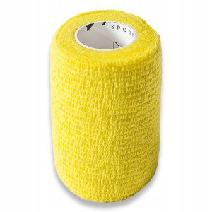 Bandaż kohezyjny samoprzylepny YellowBAND 7,5x4,5m