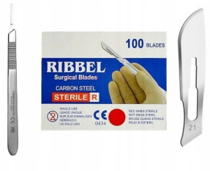 Ostrze Skalpel Chirurgiczny Ribbel Nr.23 + Trzonek