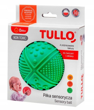 Tullo Piłka Piłeczka Sensoryczna 4 Faktury Masaż