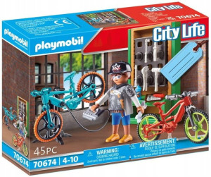 Playmobil Playmobil City 70674 Serwis Rowerów Elektrycznych