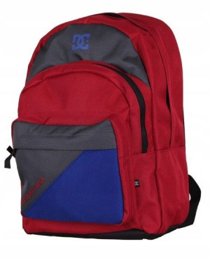 PLECAK DC BECKUP M BA DEEP RED szkolny miejski