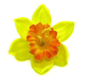 ŻONKIL główka yellow/red Sztuczne kwiaty