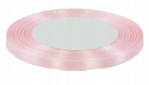 Wstążka tasiemka satynowa 6mm 32m 4.lt.pink
