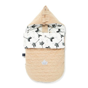 LA MILLOU VCo Stroller Bag M Śpiworek Boho Royal Arrows Vanilla